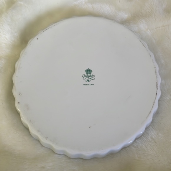 Christine Holm quiche pan 10 inch porcelain new without tags - Picture 2 of 2
